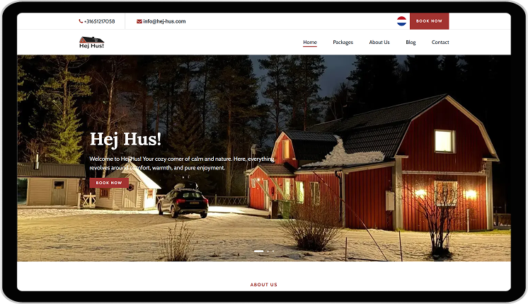 Hej Hus banner