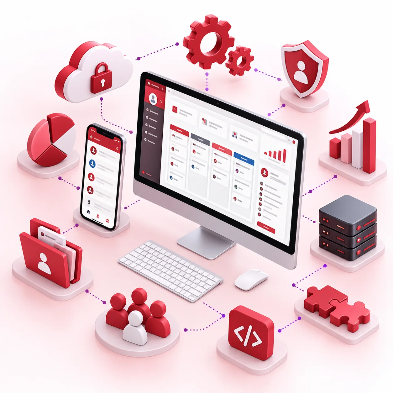 CRM Development & Customizations – Customize and extend CRM platforms to match your business workflows, leads and sales processes