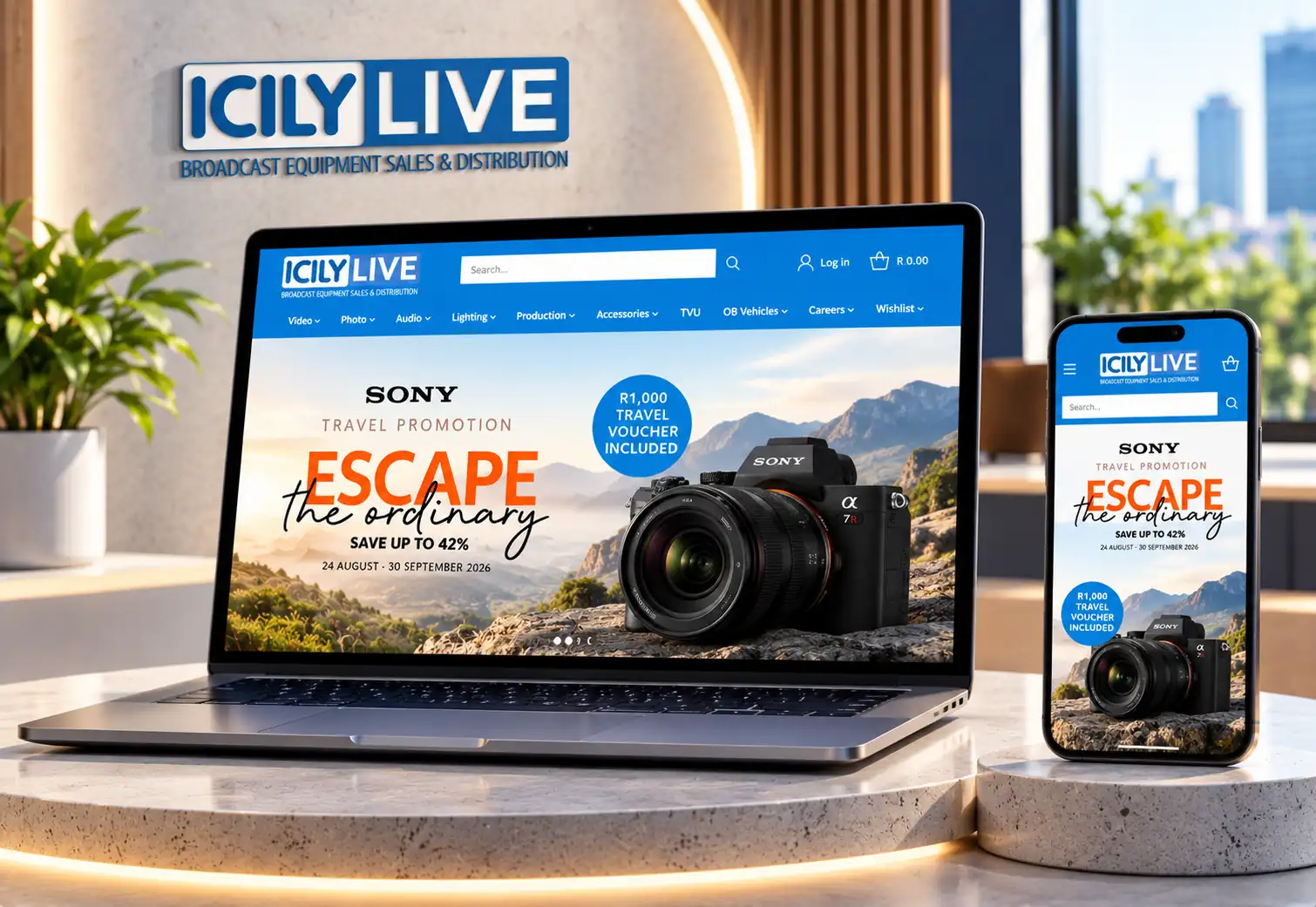 Custom Shopify Product Detail Page Development – Conversion-focused product page for ICILY LIVE with multi-warehouse stock and brand information