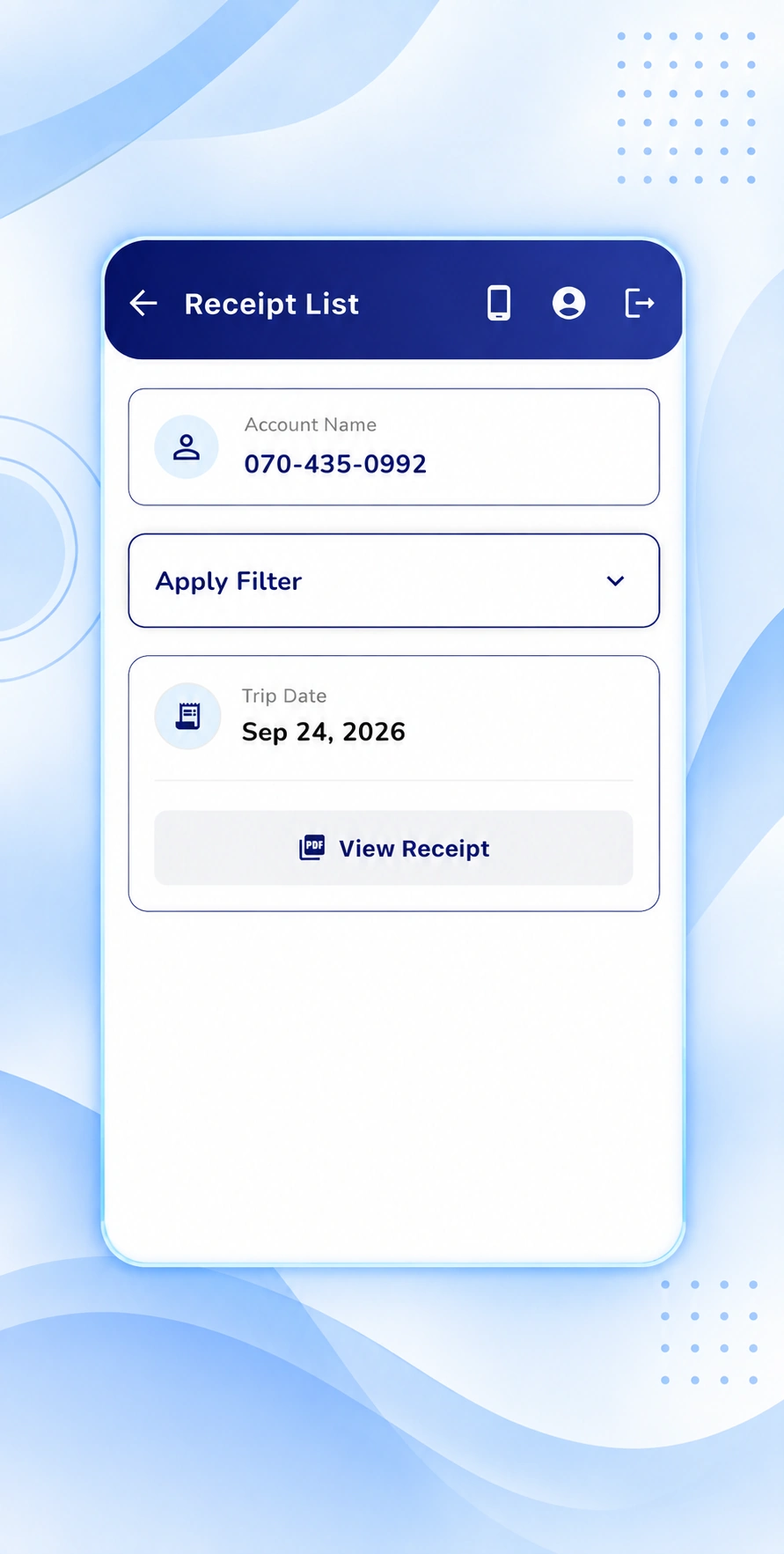 Driver runsheet and ride management software for daily transportation assignments