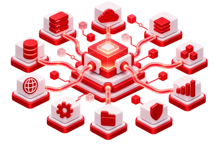 Next.js API integration for connected business systems and services