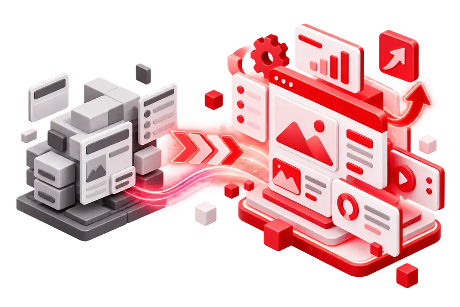 Next.js migration and modernization for React and frontend applications