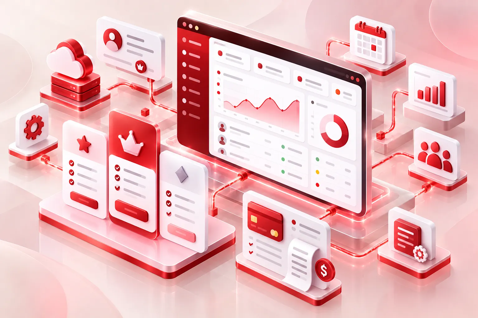 Node.js SaaS Development – SaaS products with user accounts, subscriptions, billing, dashboards and administration