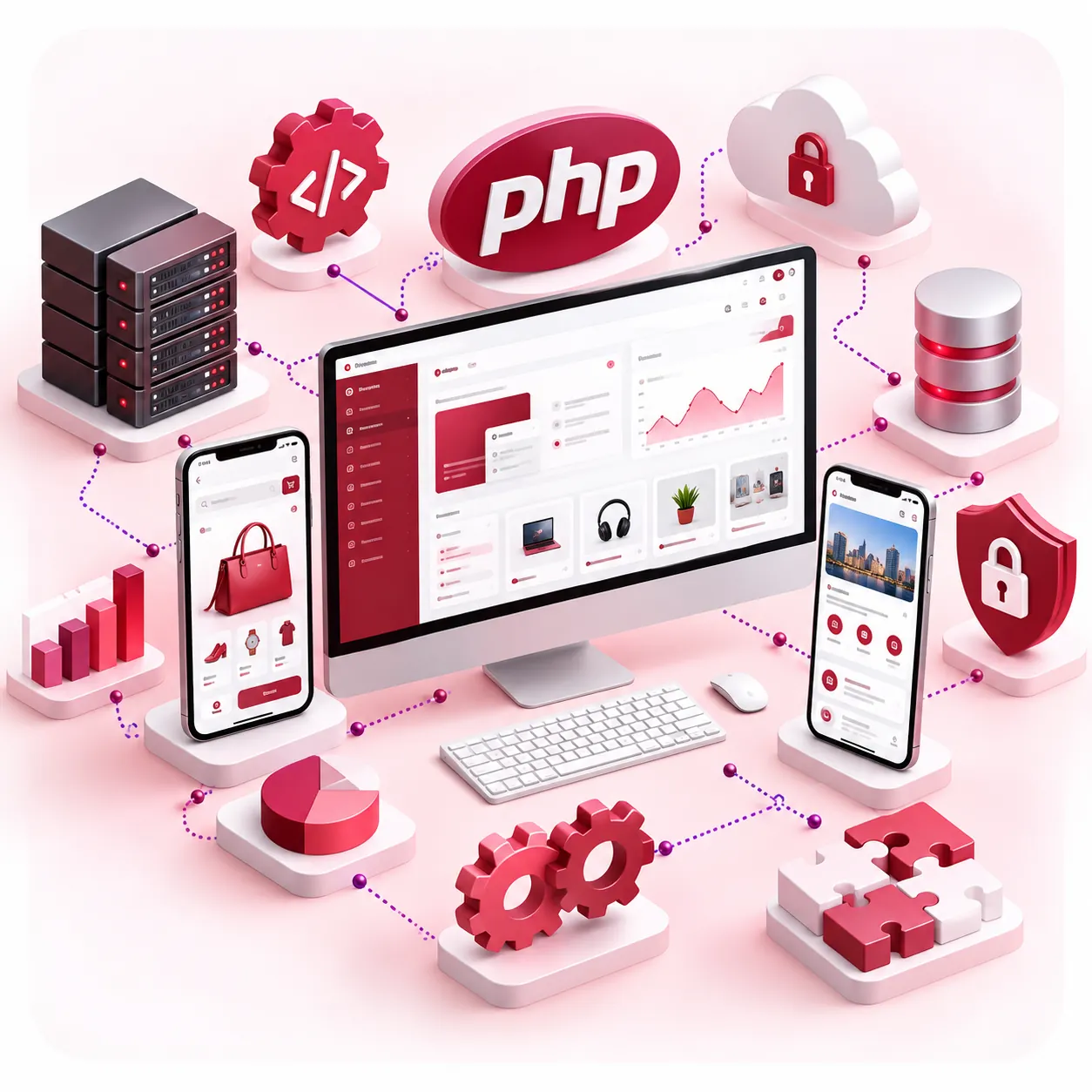 PHP Development – Build reliable web applications, portals, APIs, eCommerce platforms and custom business software