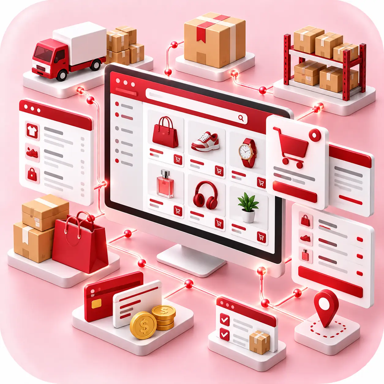 PHP eCommerce Development – Online stores with catalogs, carts, payments, orders, inventory, promotions and admin
