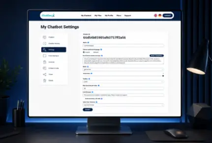 SaaS administration dashboard