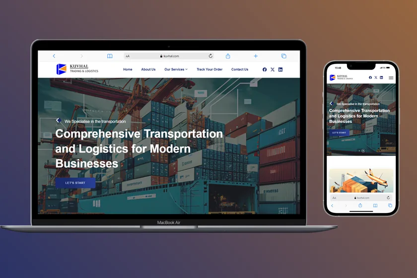 Kuvhal Trading and Logistics Website