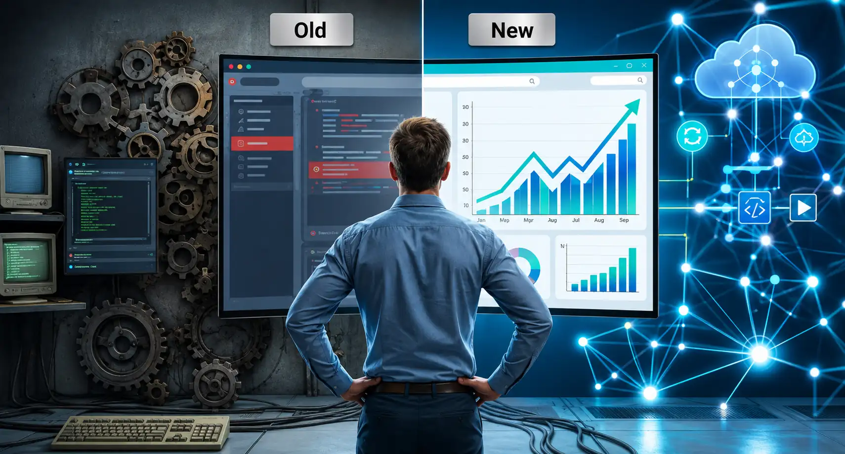Business outgrowing existing software and needing a scalable software solution